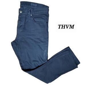 THVM black denim designer jeans size 31